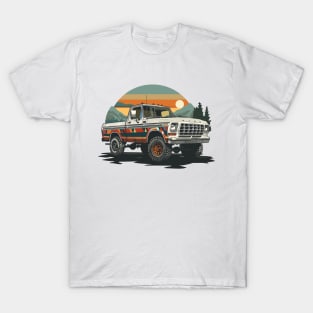 Retro Sunset Highboy T-Shirt